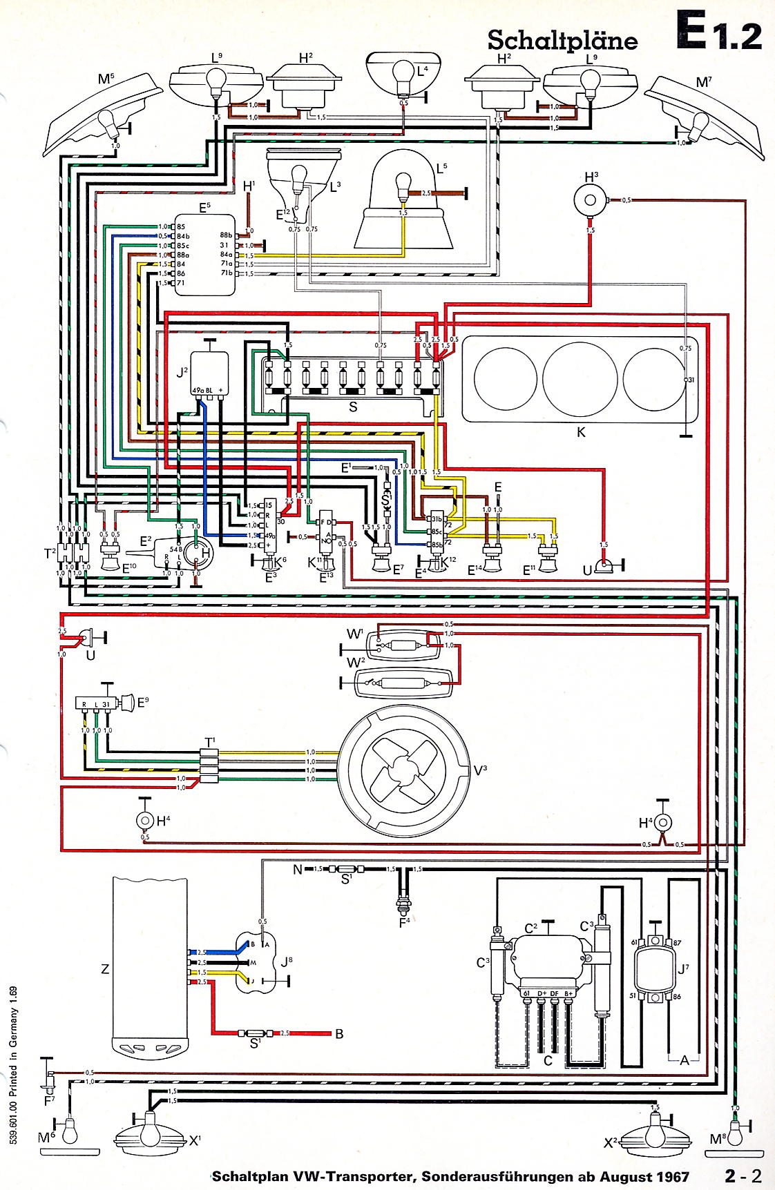 Bus Schaltpläne 1956 dodge wiring harness diagram 